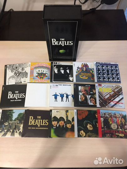 Коллекция cd дисков The Beatles