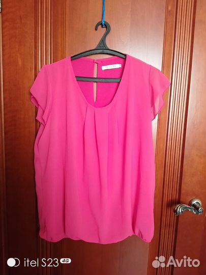 Блузка женская 52 цвет фуксия