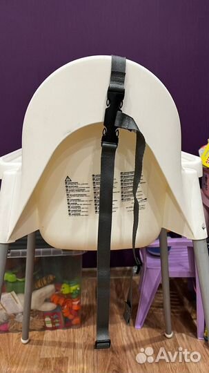 Ремни безопасности на стульчик Икеа