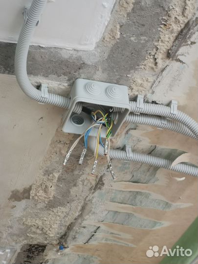 Электромонтажные работы под ключ