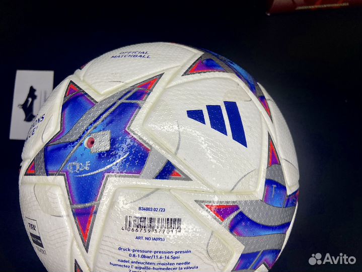 Футбольный мяч adidas лига чемпионов оригинал OMB