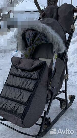 Санки коляска