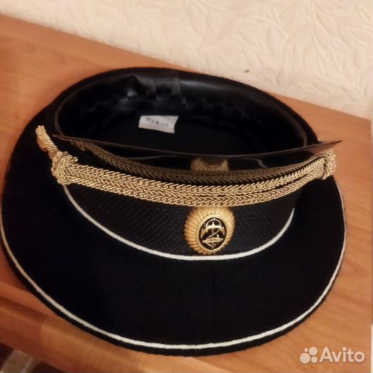 Фуражка вмф черная