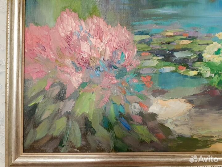 Картина маслом на холсте пейзаж