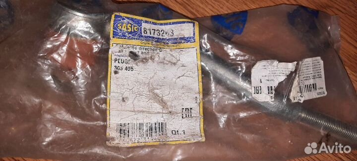 Наконечник рулевой тяги sasic. Peugeot 305 405