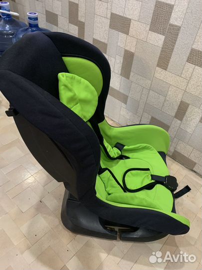 Детское автокресло 9 до 36 кг зеленое