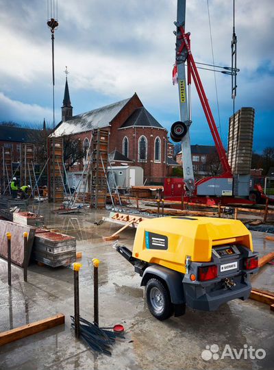 Аренда компрессора с отбойными молотками