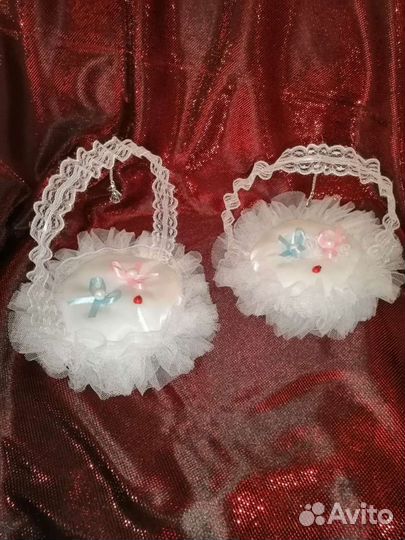 Свадебная корзинка для колец