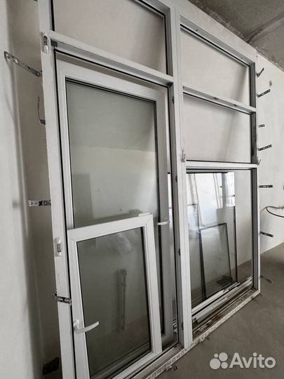 Дверь балконная пвх бу