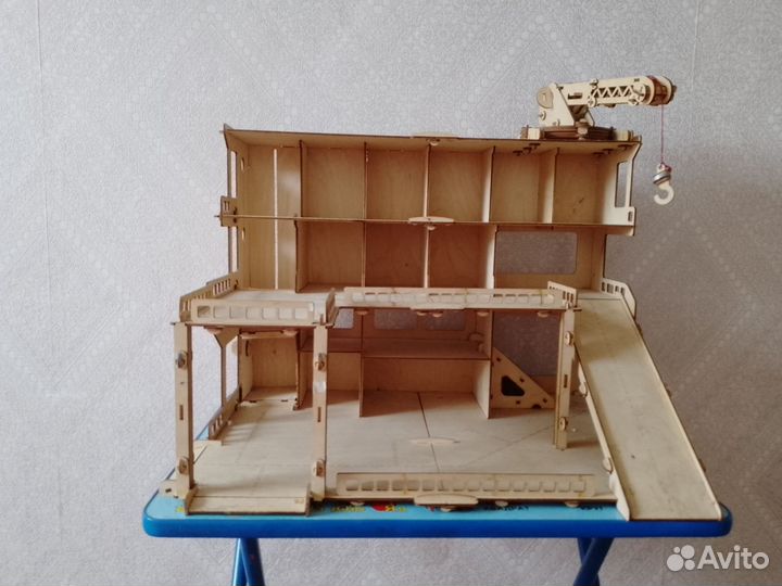 Детский гараж для машинок