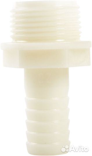 Штуцер для шланга 25 мм. - 19 мм. наружная резьба