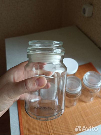 Банки стеклянные
