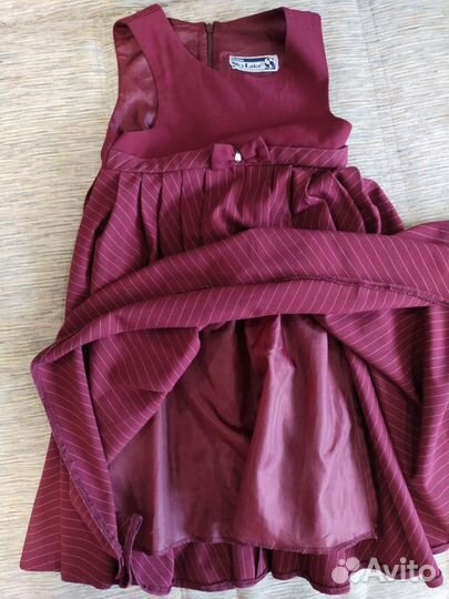 Бордовая школьная форма и блузки р-р 128-146