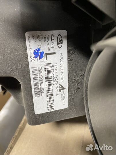 Фара левая LADA Largus FL