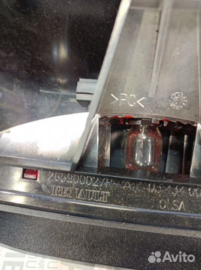 Стоп-сигнал Renault Duster 1