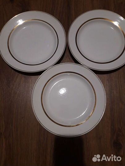 Фарфоровые тарелки для 1 и2 блюд
