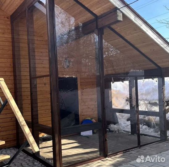 Мягкие окна для веранды