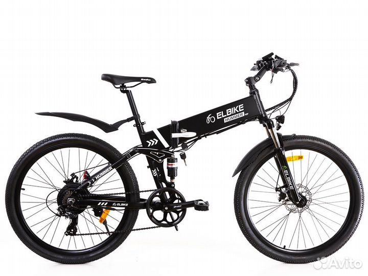 Электровелосипед Elbike Hummer VIP 13 (черный)