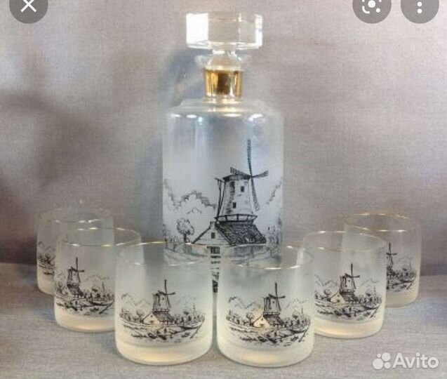 Графин Bohemia - чешское стекло