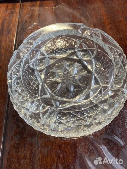 Пепельница хрустальная СССР