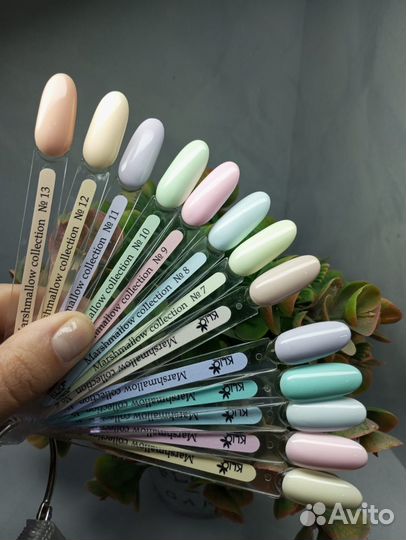 Гель-лаки Klio Marshmallow collection
