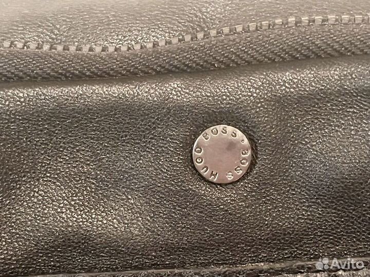 Сумка барсетка мужская кожаная