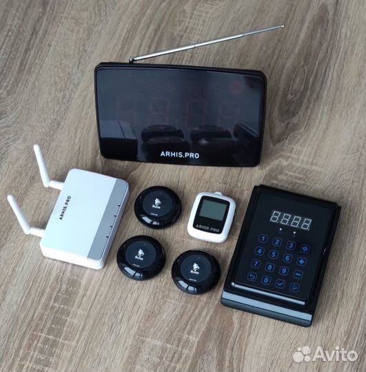 Кнопка вызова официанта модель Премиум, комплект