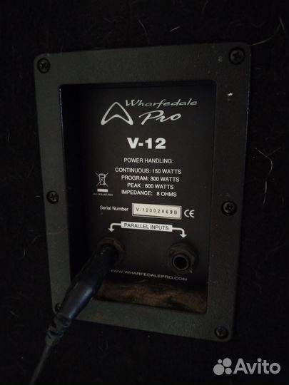 Акустическая система Wharfedale Pro V-12 и V-15