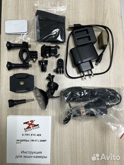 4K-60 Экшн камера X-Try XTC404 Wi-Fi