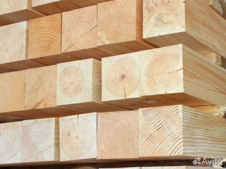 Брусок сухой/строганный с доставкой 20х40х3, ав