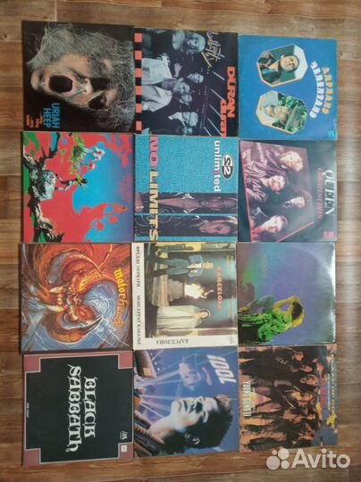 Виниловые пластинки зарубежные