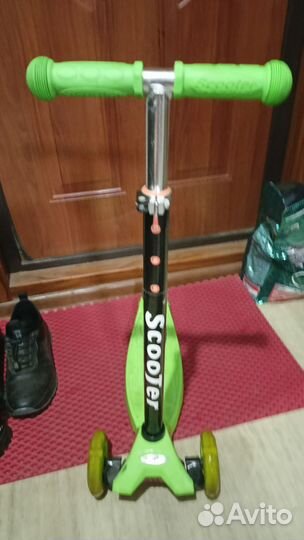 4 колесный самокат с 2 до 7лет