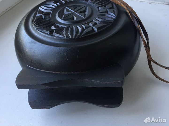 Фляга коллекционная в деревянном коробе