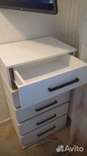 Комод км-1 белый