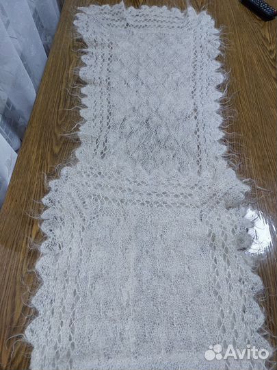 Косынки ручной работы из козьего пуха