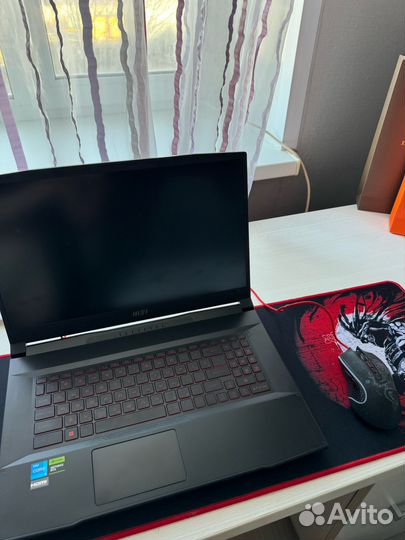Игровой ноутбук msi katana 17