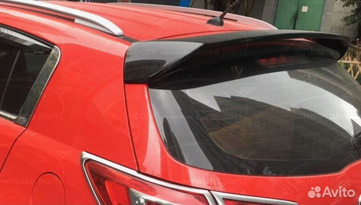 Спойлер KiA sportage 3 на заднюю дверь