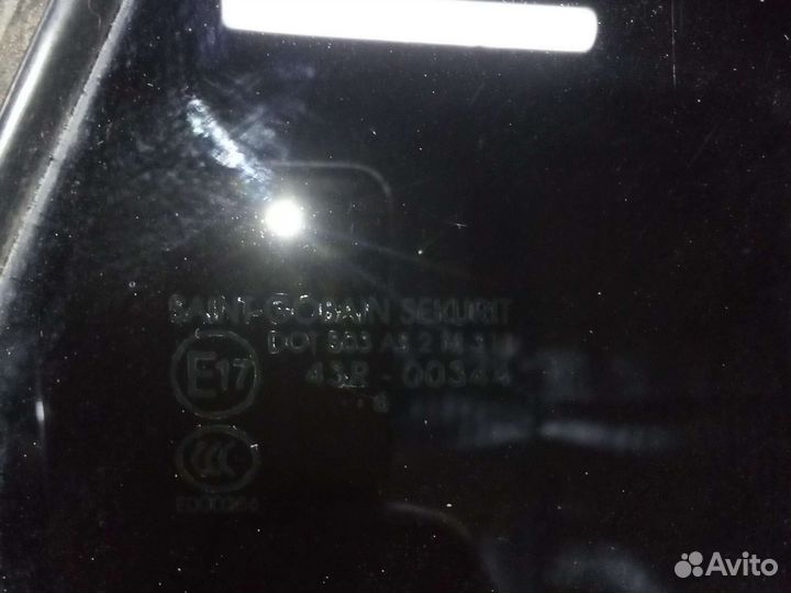 Стекло глухое заднее правое Мazda 6 GG универсал