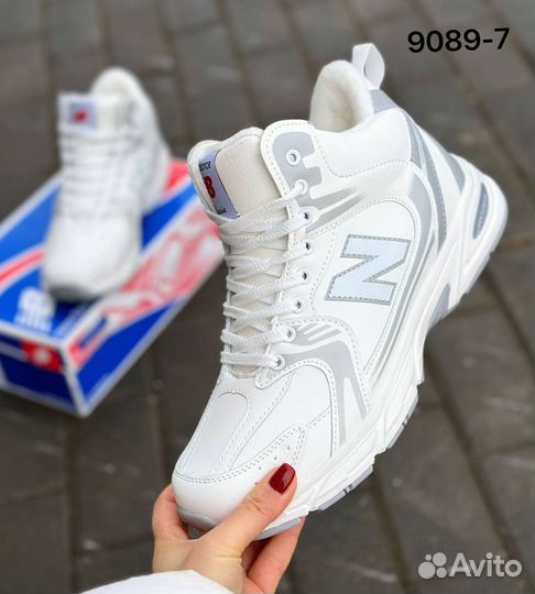 Кроссовки мужские new balance мех оптом