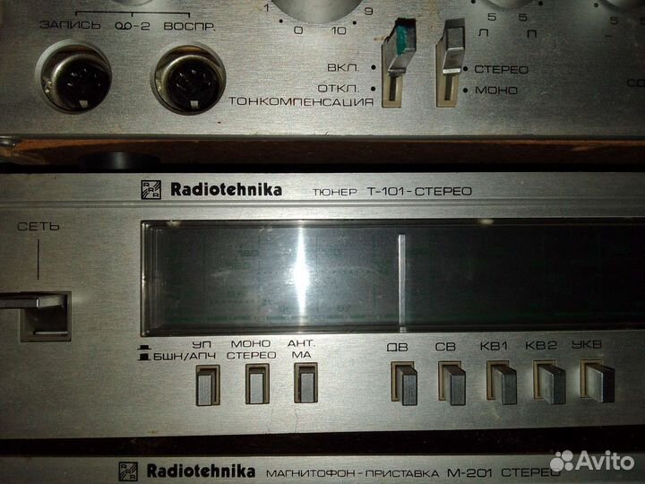 Магнитофон приставка М201