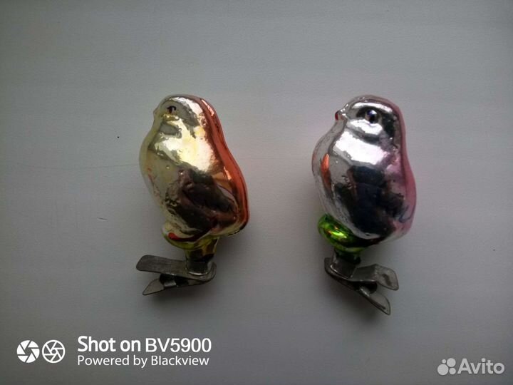 Елочные игрушки СССР