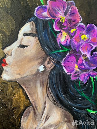 Интерьерная картина 40*80, акрил