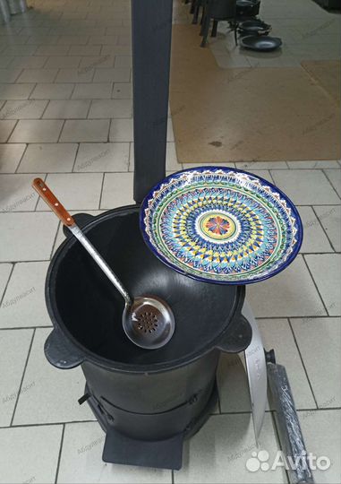 Чугунный Казан Комплект с Печью
