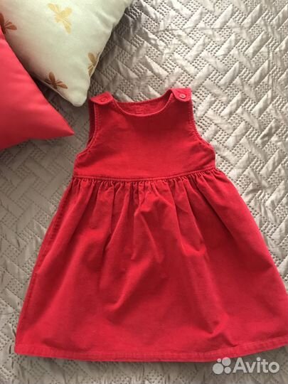 Платье сарафан вельвет