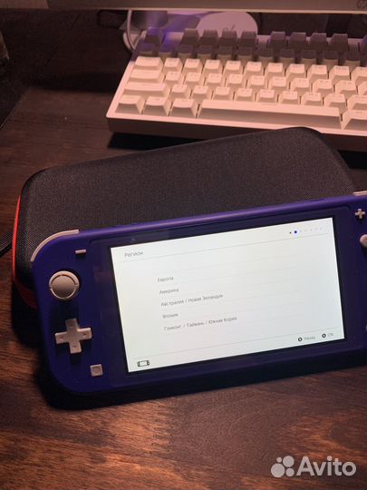 Nintendo switch lite + чехол