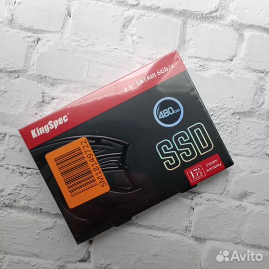 Новый SSD 480Gb Kingspec