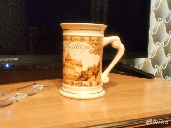 Кружка пивная Karlstein. чехия