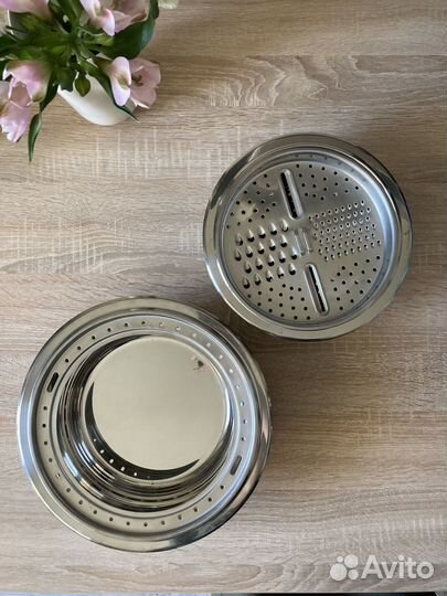 Набор из двух мисок и тёрка Zepter. Новый