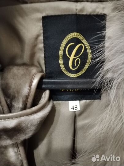 Шуба женская мутоновая 48 размер
