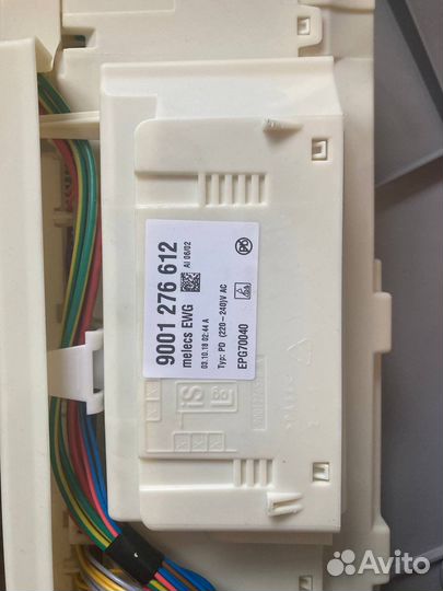 Модуль управления посудомоечной машины bosch